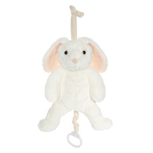Teddykompaniet Soft toy with music 27cm, Rabbit Lollan - Fehn