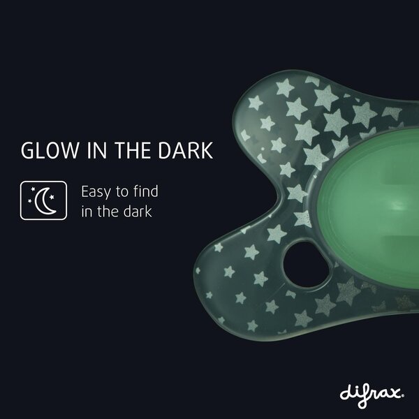 Difrax 123 Glow - 0-6 months natural night soother - Difrax