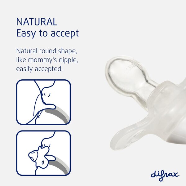 Difrax 123 Glow - 0-6 months natural night soother - Difrax